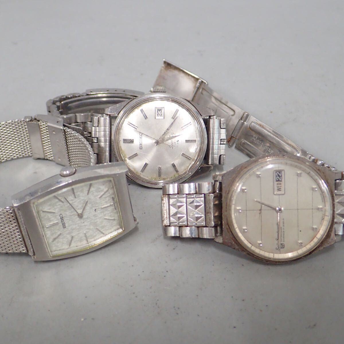 お04236/SEIKO セイコー/スポーツマチック5/LM 等/機(jī)械式/メンズ腕時(shí)計(jì)/6619-8970/5606-7080 他/まとめて/計(jì)16點(diǎn)セット/ジャンク