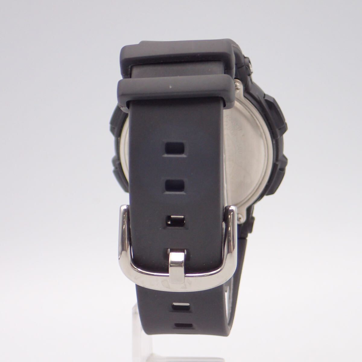 お05247【美品】CASIO カシオ/Baby-G/ソーラー/レディース腕時計/マルチバンド6/ブラック/BGA-2500