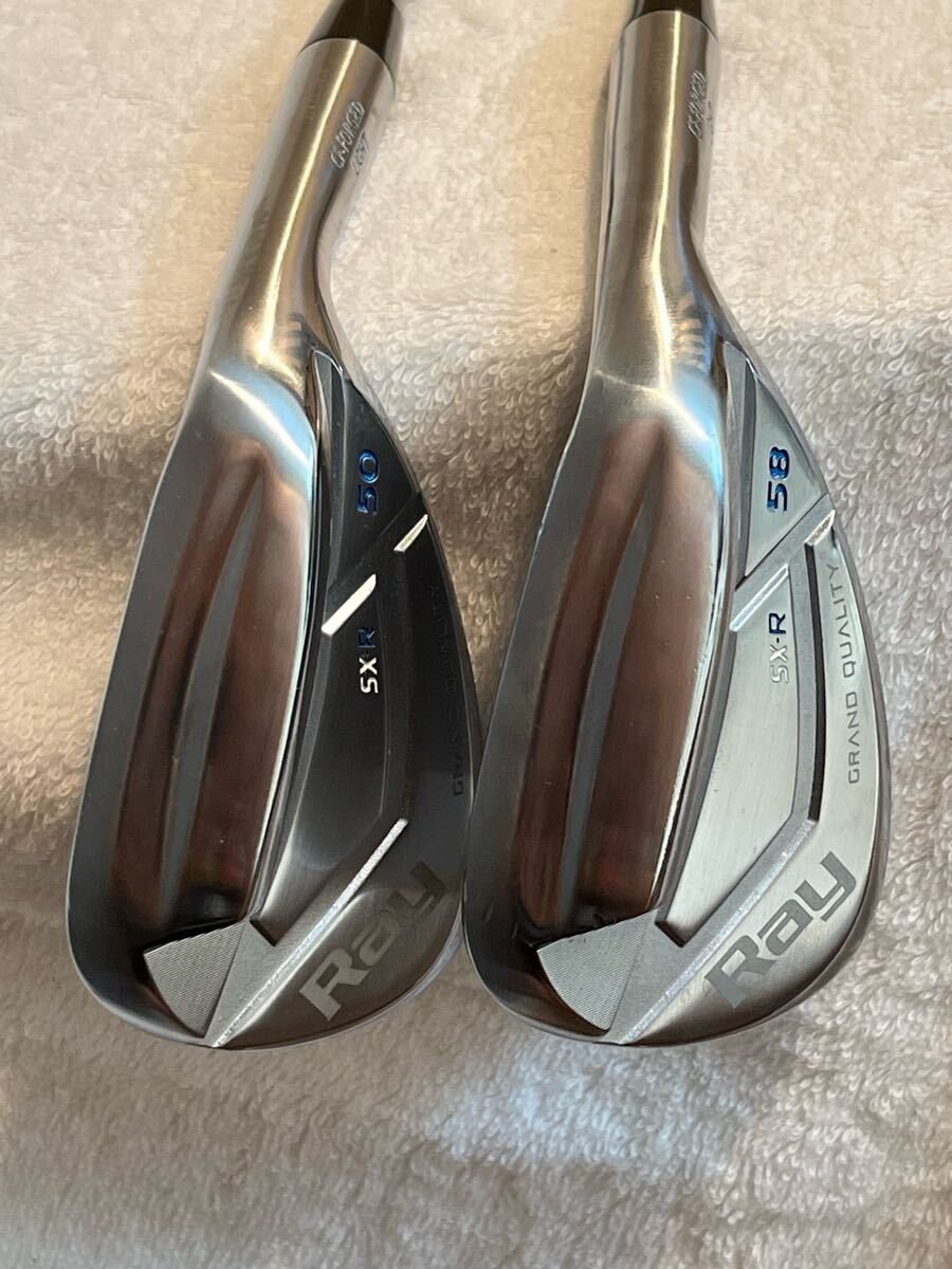 【 新品+コース數(shù)打使用 】ロマロ Ray SX-R WEDGE 50° 58° 2本セット フジクラ MCI 70 ( R ) ROMARO オートマスピンウエッジ..