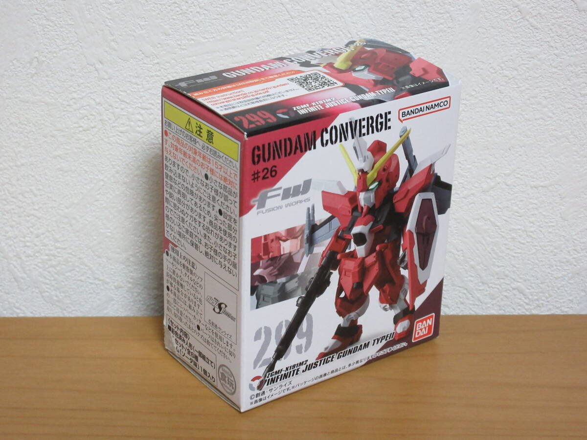 FW GUNDAM CONVERGE ガンダムコンバージ ?27 ズゴック (SEED FREEDOM Ver.) ?26 インフィニットジャスティスガンダム弐式 未開封 計2點