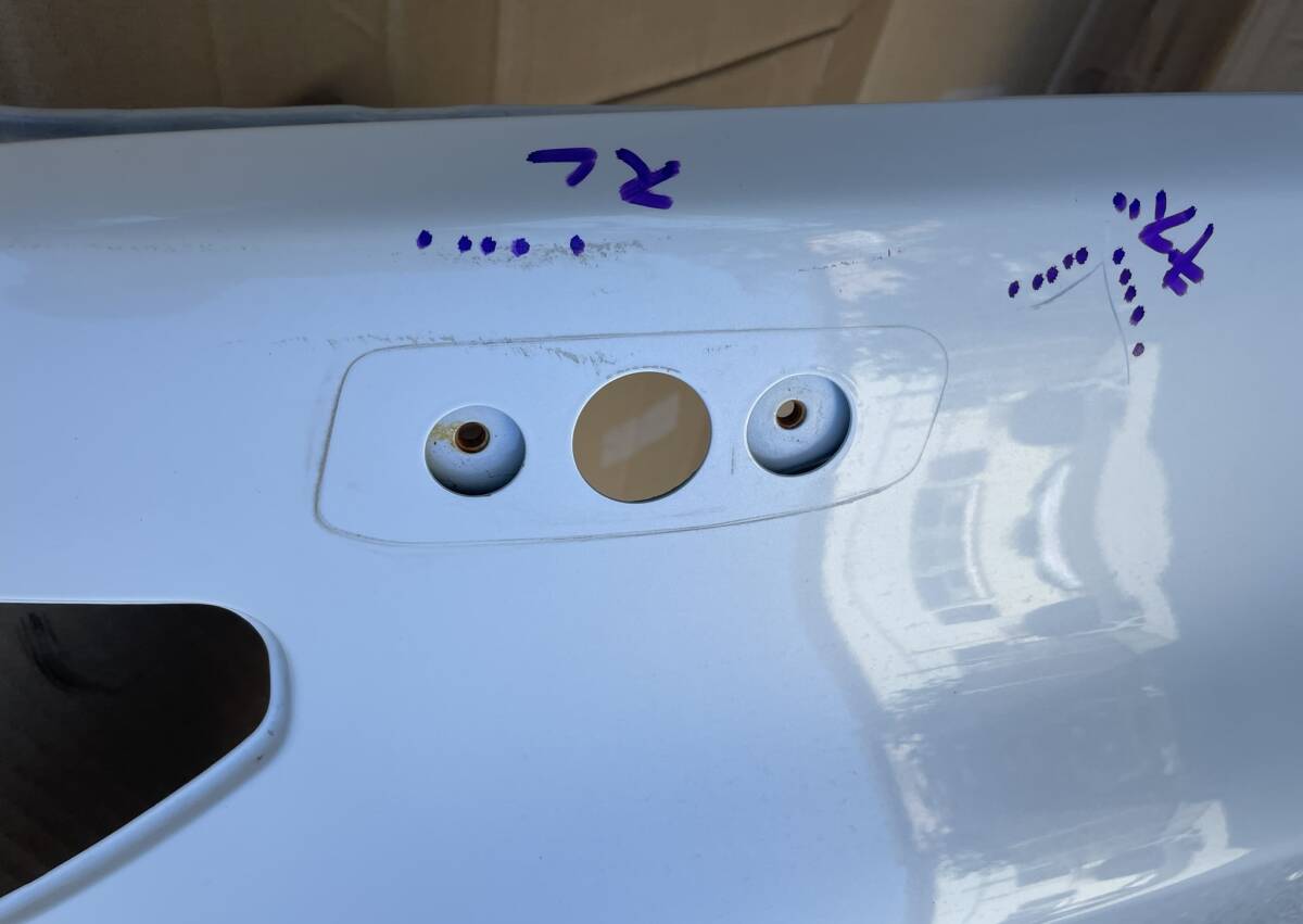 トヨタ・ランクル　プラド　TRJ150　純正　左側 フェンダー(中古品)_画像5