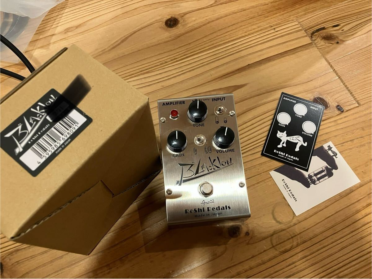 中古送料込み RoShi Pedals Blacklon オーバードライブ