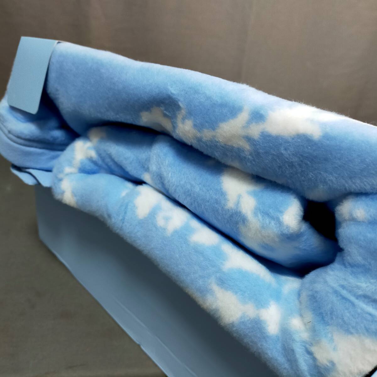 △　6/19　291458　WEDGWOOD　ウェッジウッド　綿毛布　140cm×200cm　寢具　ブルー系　箱付