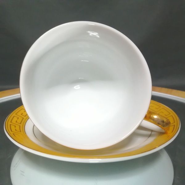 未使用相當(dāng)品◆自宅保管 ヴェルサーチ メデゥーサ 金彩 カップ＆ソーサー ヴェルサーチェ VERSACE 2/2