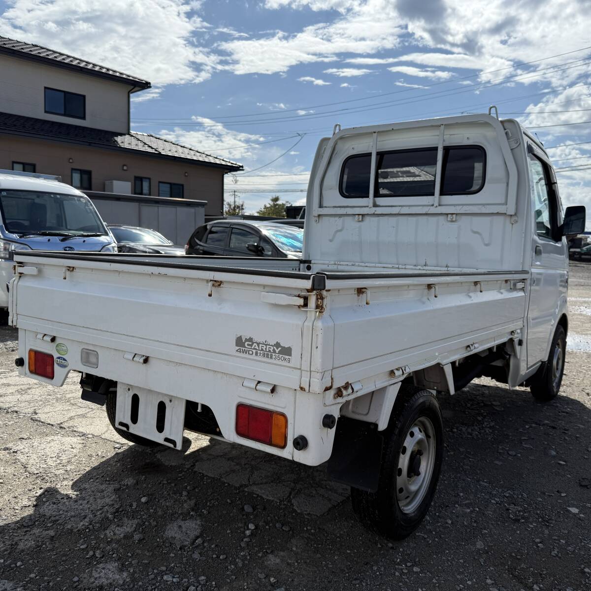 キャリイトラック KC 車検満タン9年7月まで 楽々AT オートマ 切替4WD エアコン パワステ 事故?修復歴なし 現(xiàn)場仕事や農(nóng)作業(yè)に 軽トラック