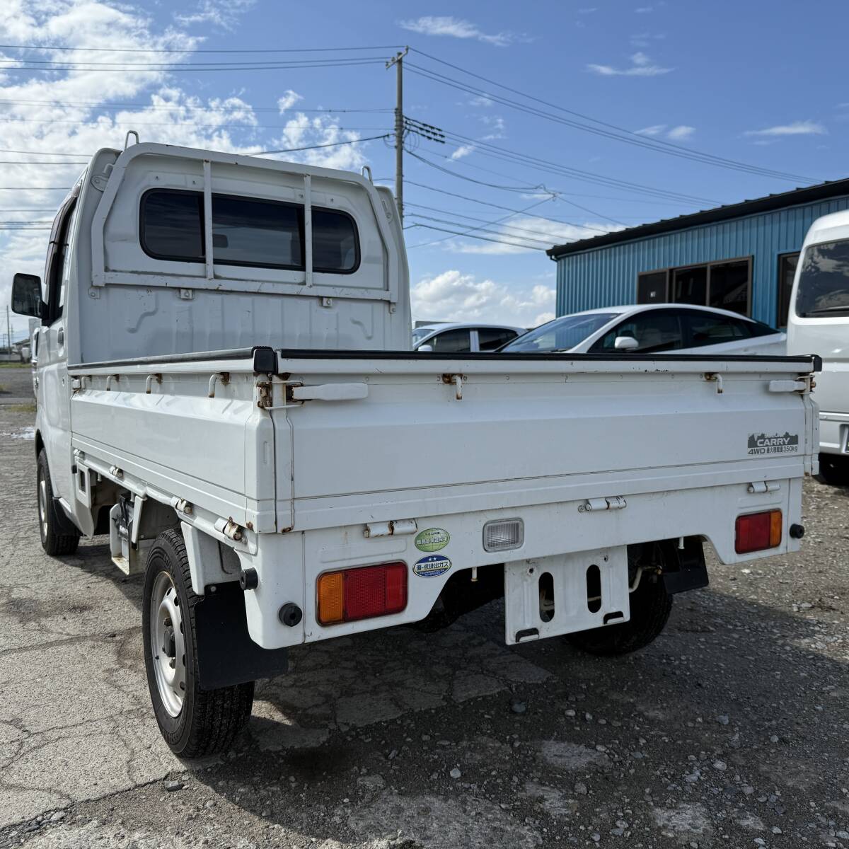キャリイトラック KC 車検満タン9年7月まで 楽々AT オートマ 切替4WD エアコン パワステ 事故?修復歴なし 現(xiàn)場仕事や農(nóng)作業(yè)に 軽トラック