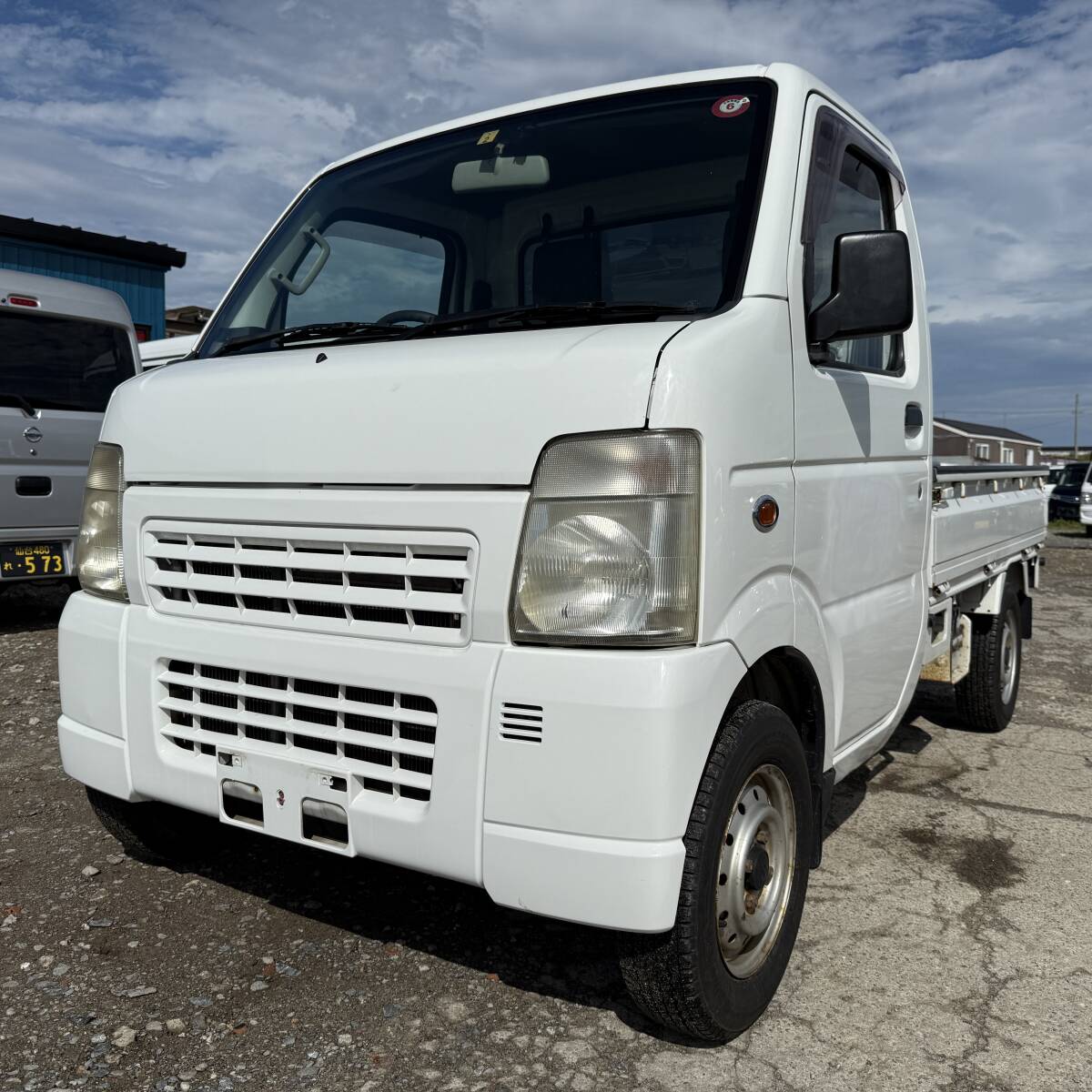 キャリイトラック KC 車検満タン9年7月まで 楽々AT オートマ 切替4WD エアコン パワステ 事故?修復歴なし 現(xiàn)場仕事や農(nóng)作業(yè)に 軽トラック