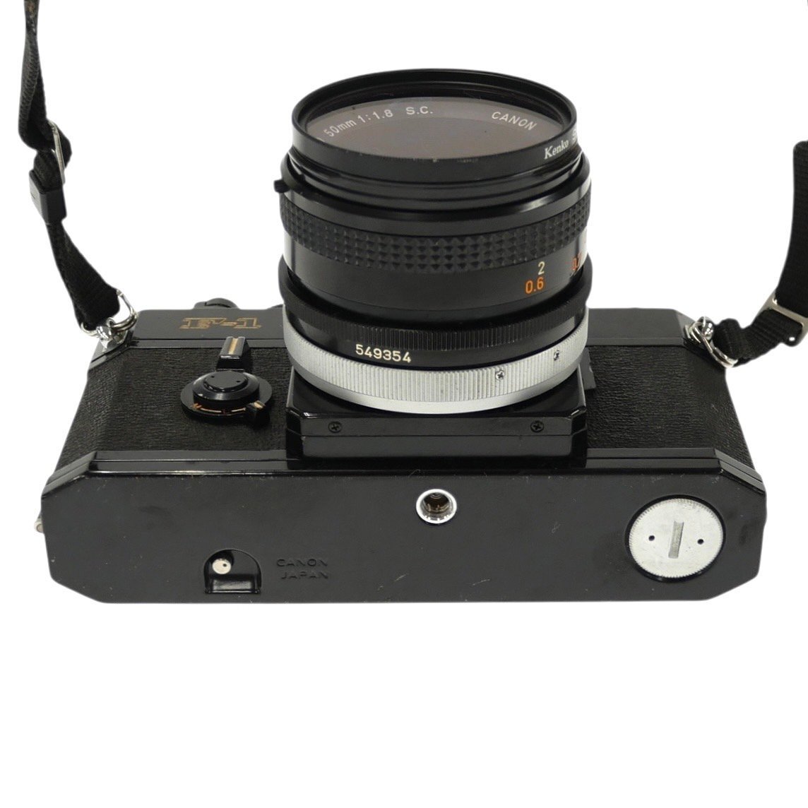 1円スタート Canon キャノン F-1 一眼レフ フィルムカメラ 本體 ボディ レンズ FD 50mm 1:1.8 ブラック 黒 レトロ 寫(xiě)真 趣味 動(dòng)作未確認(rèn)