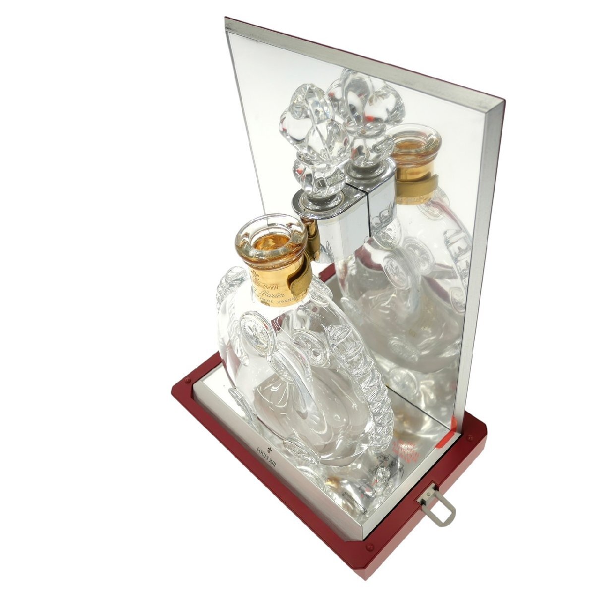 １円スタート REMY MARTIN レミーマルタン LOUIS XIII ルイ13世 バカラボトル 空瓶 空箱 保存箱 純正箱 ボックス 付屬品 赤 レッド