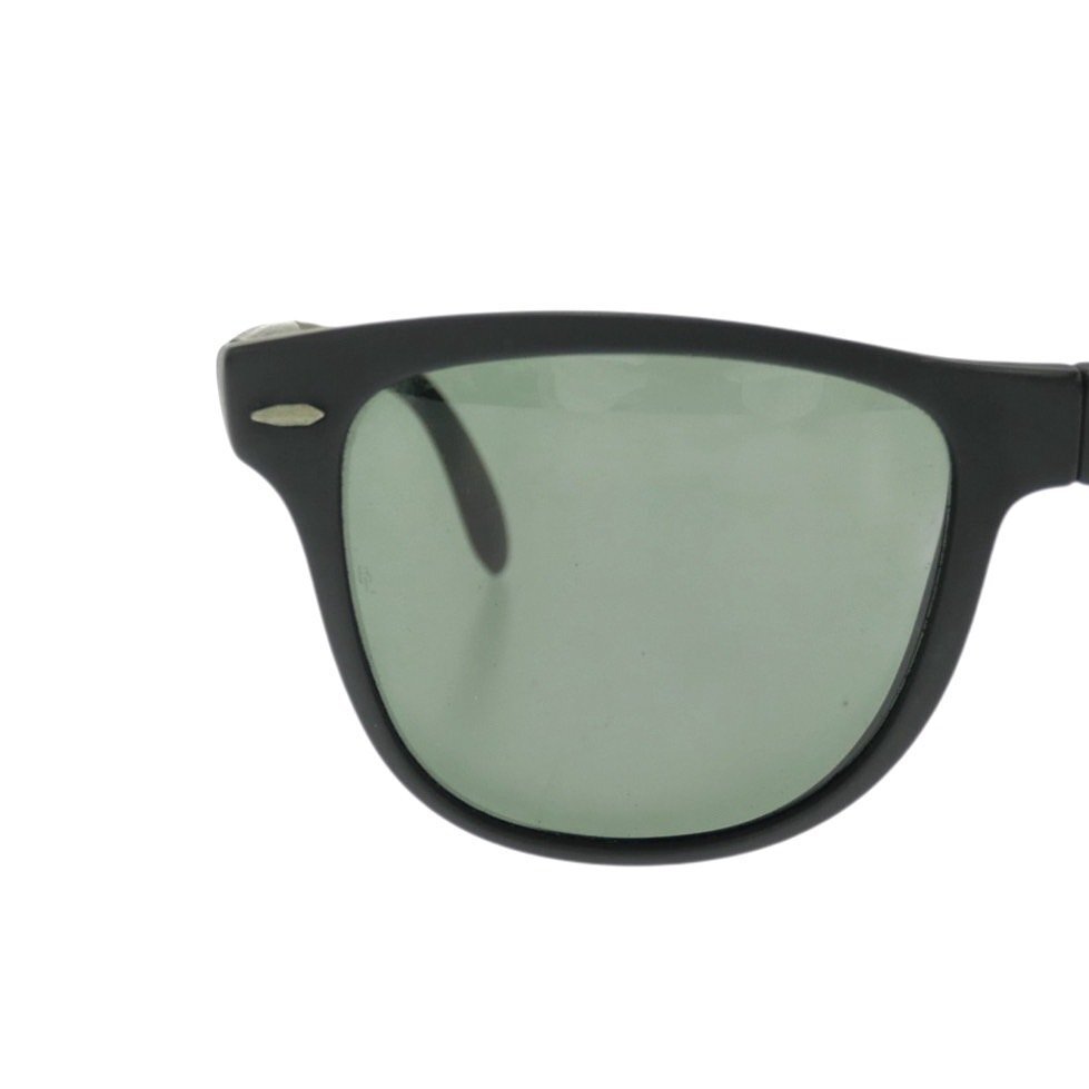 1 иен старт Ray-Ban RayBan FOLDING WAYFARER Ⅱ by BAUSCH & LOMB складной солнцезащитные очки черный мужской женский с футляром 