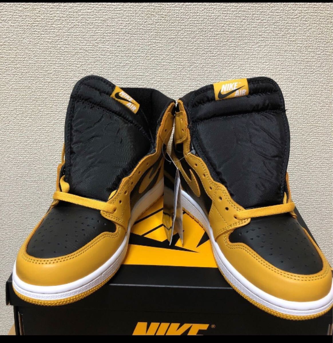 新品 未使用 NIKE AIR JORDAN 1 HIGH OG POLLEN ナイキ エアジョーダン1 ハイ パラン 26.5cm SNKRS nike air jordan 1 555088-701 pollen