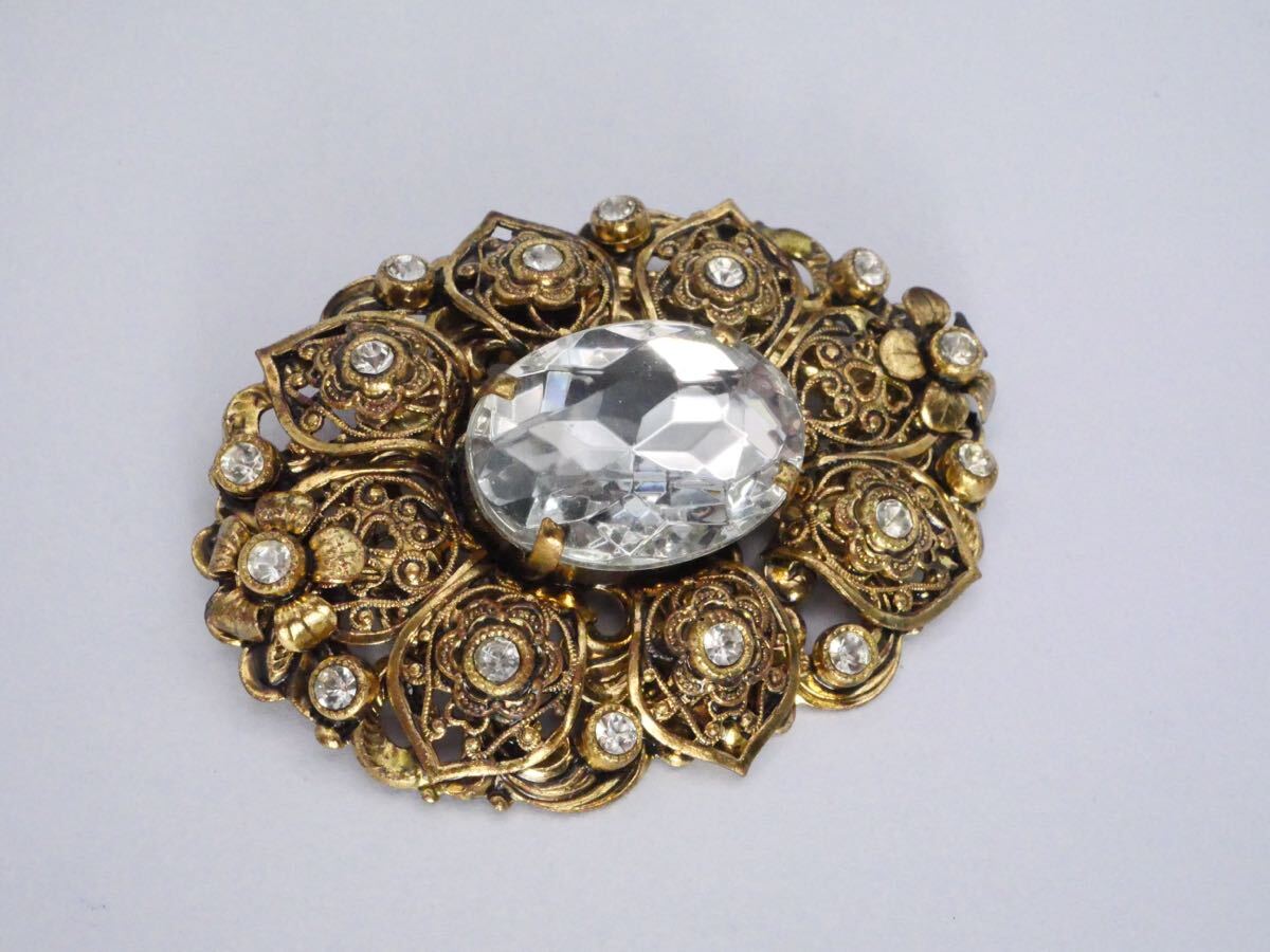 [4147] Vintage Vintage Gold цвет брошь аксессуары TIA