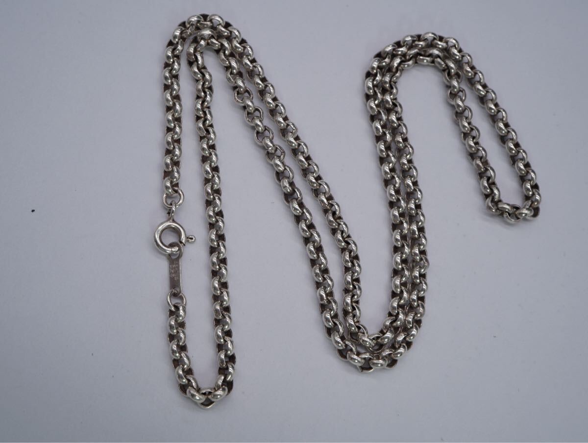 【88】SILVER シルバー 925 ネックレス 長さ約50cm アクセサリー TIA