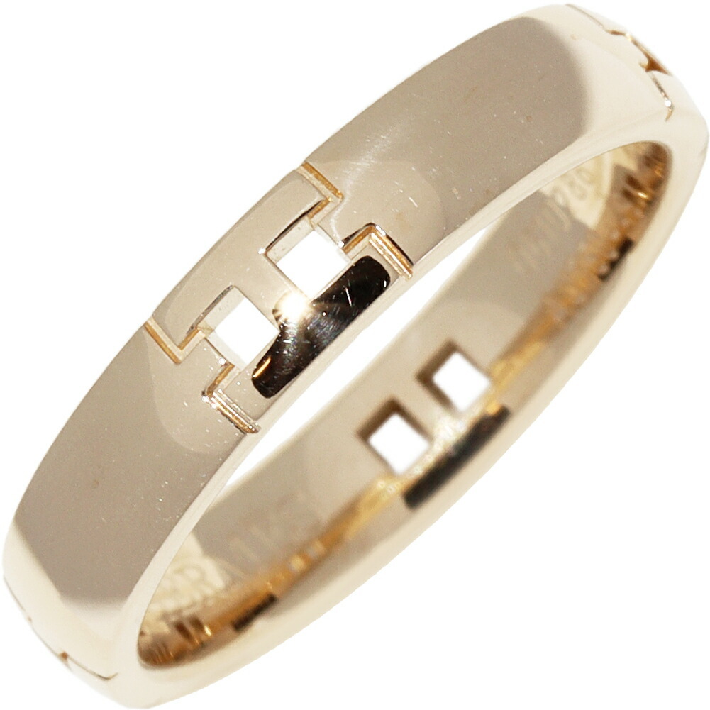 エルメス 指輪 K18YG ヘラクレスリング ミニ_画像1