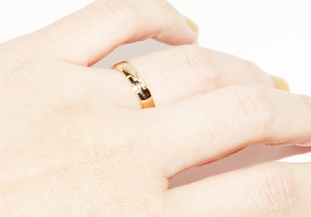 エルメス 指輪 K18YG ヘラクレスリング ミニ_画像5