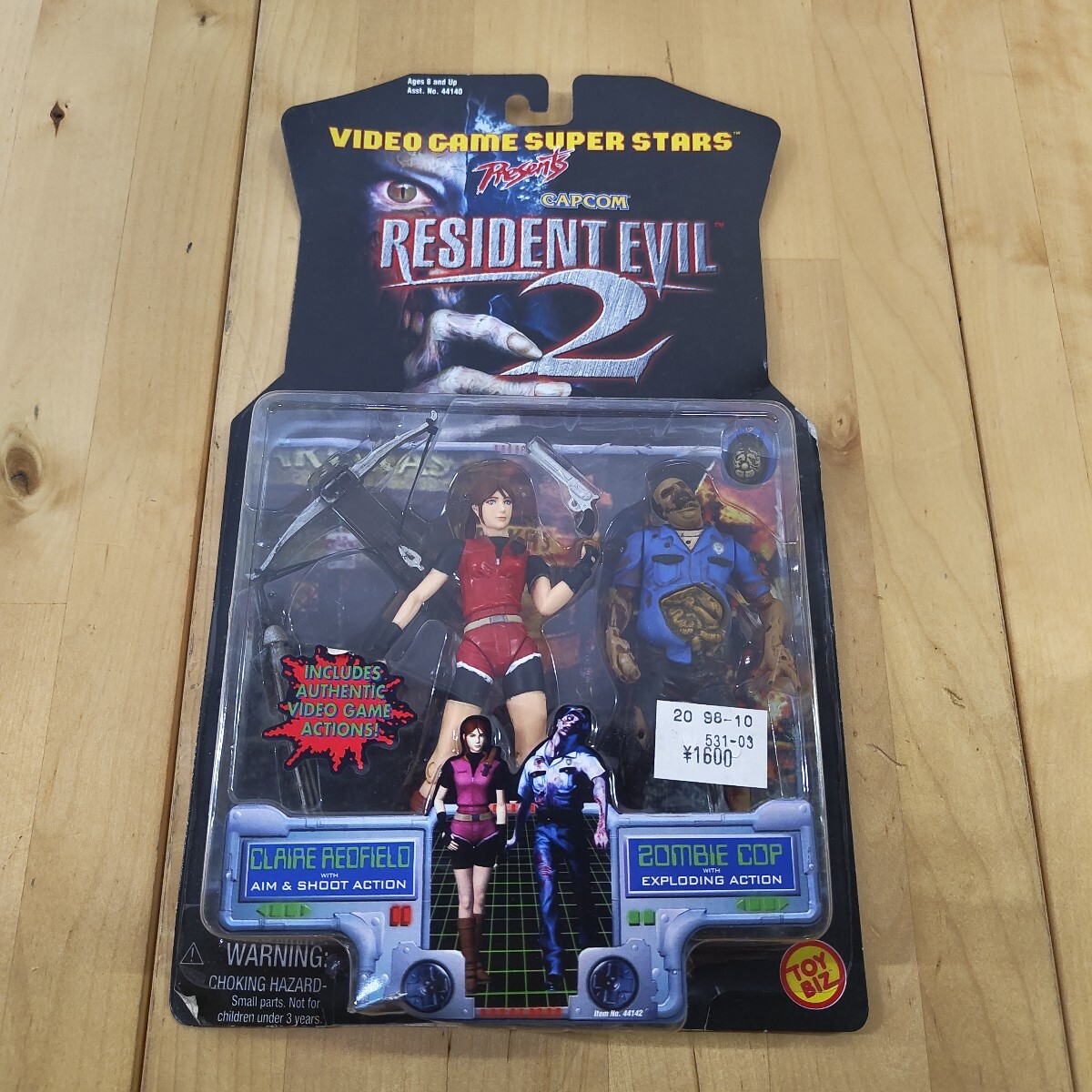 06Y29 RESIDENT EVIL 2 Vaio риск 2 Vaio игрушка biz Capcom Crea zombi стакан 