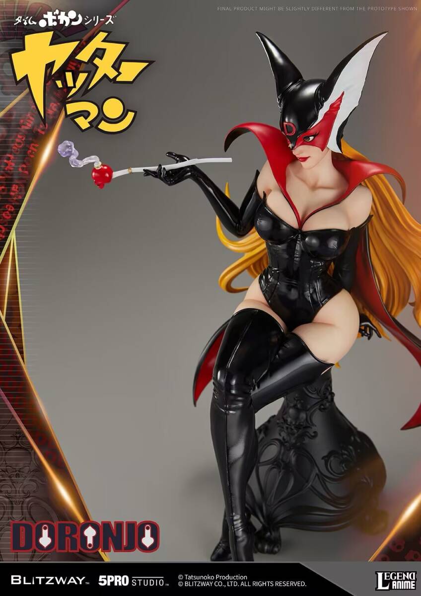 新品未開封 正規(guī)品 Blitzway x 5PRO STUDIO レジェンドアニメシリーズ タイムボカンシリーズ ヤッターマン ドロンジョ 1/4 スタチュー