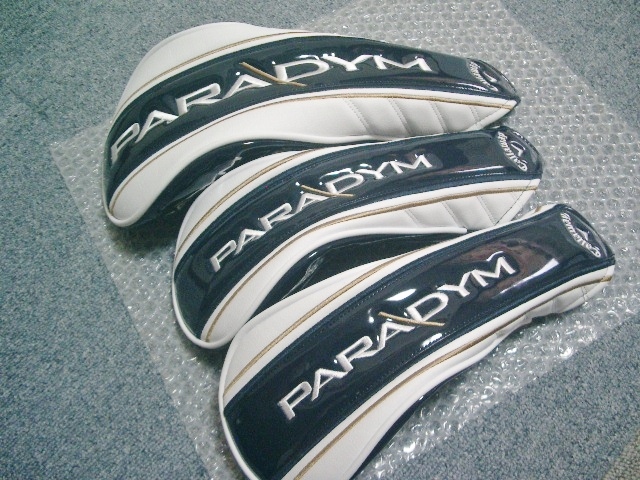  включая доставку не использовался Callaway pala большой m кошка кожзаменитель белый темно-синий Gold 1W+FW2 3 шт. комплект 
