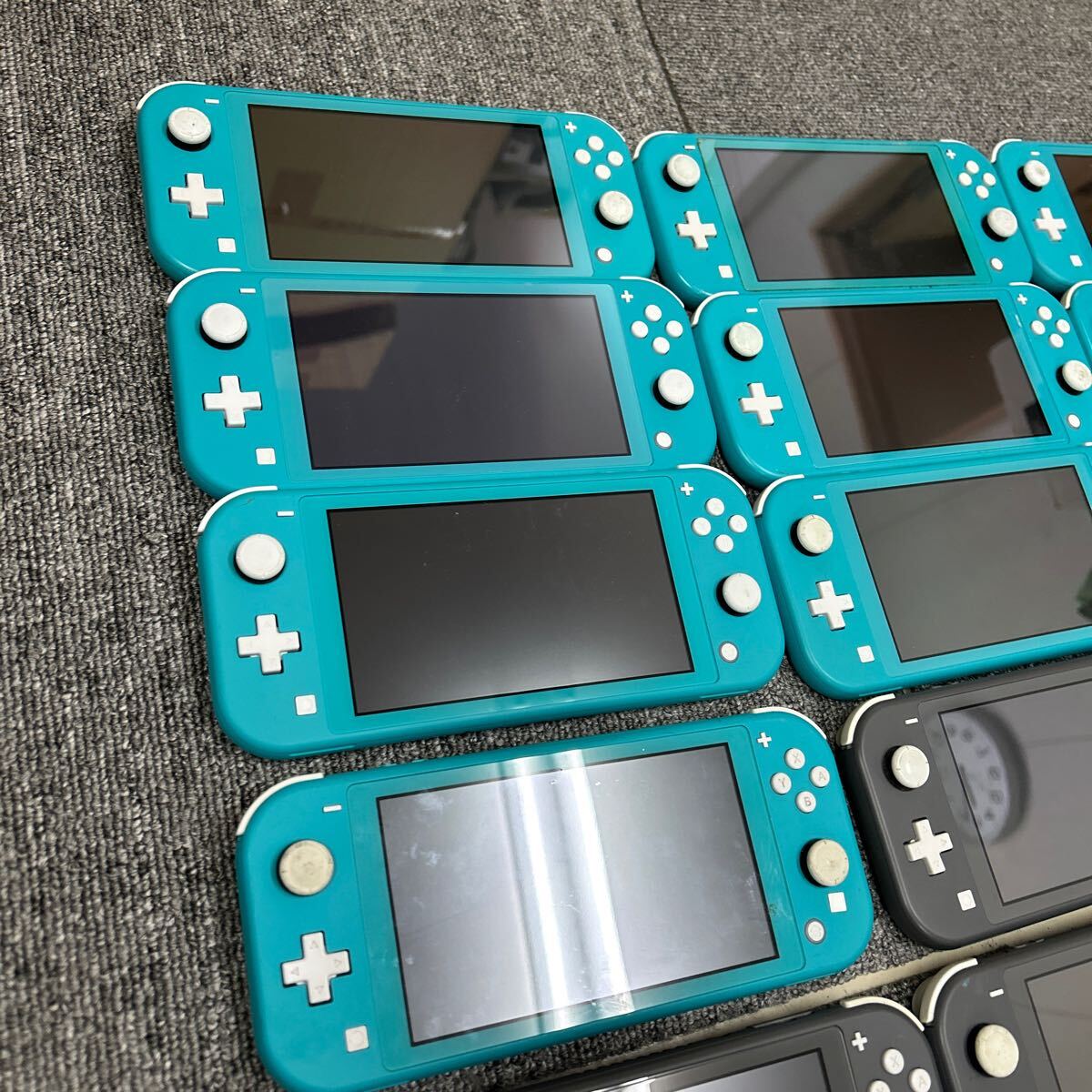 ジャンク Switch ターコイズブルー ジャンク】 Nintendo Switch Lite ターコイズブルー グレー 20台