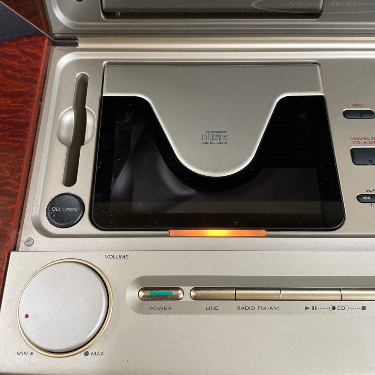 山形発☆1,000円START激安商品☆SonyMuSic/MD-7000/30TH ANNIVERSARY/CELEBRITY Ⅱ/稼動品?/一部難有/音出しOK/リモコン付き/発送引取OK