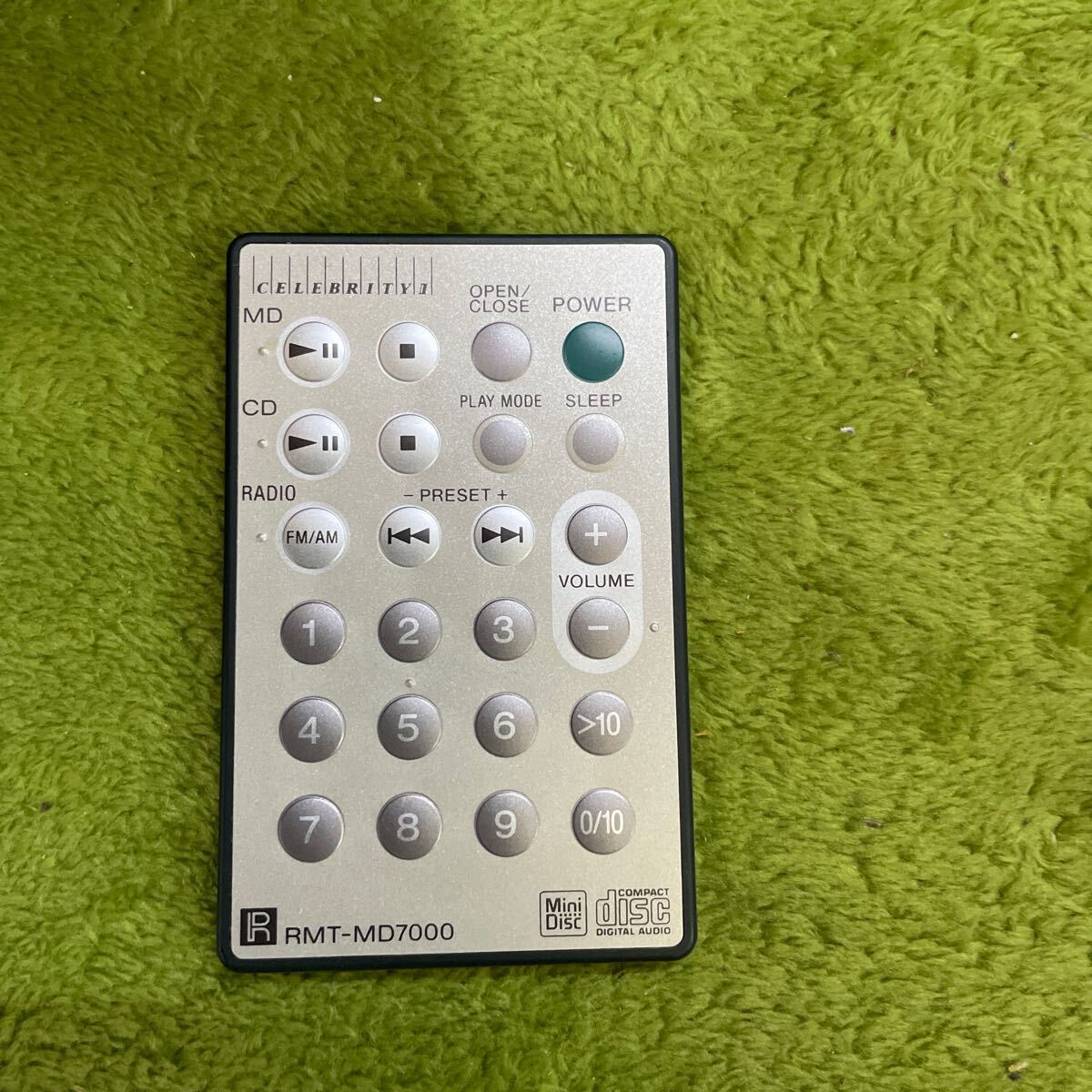 山形発☆1,000円START激安商品☆SonyMuSic/MD-7000/30TH ANNIVERSARY/CELEBRITY Ⅱ/稼動品?/一部難有/音出しOK/リモコン付き/発送引取OK