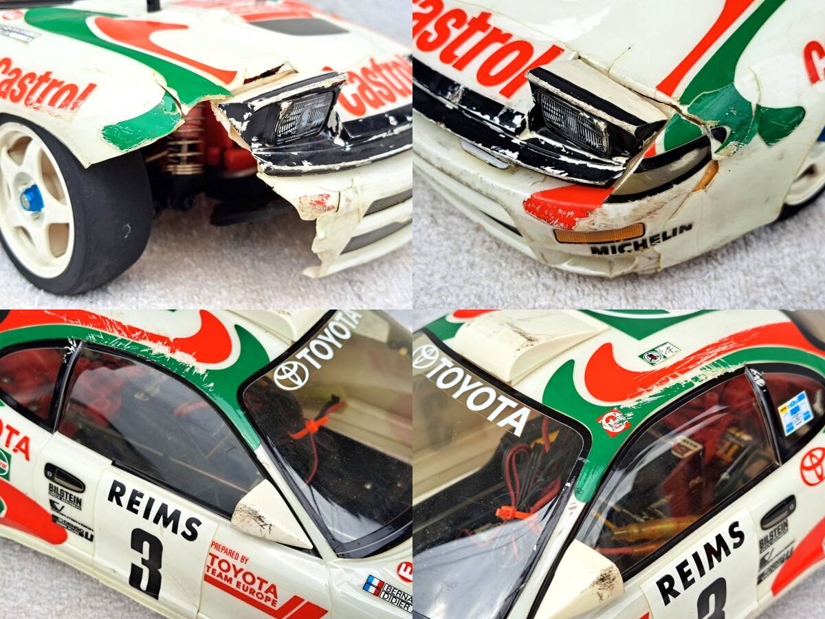 * Tamiya * Toyota Castrol Celica GT-FOUR*TOYOTA CELICA '93 Monte Carlo Rally *1/10 электрический RC машина * вал Drive 4WD* утиль 