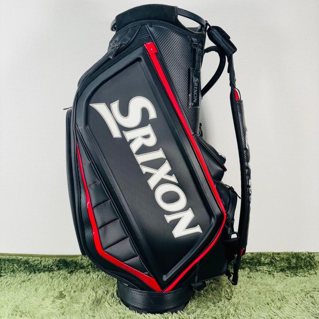 スリクソン キャディバッグ カート式 ツアーレプリカモデル 松山英樹 カーボン調(diào) SRIXON DUNLOP ダンロップ
