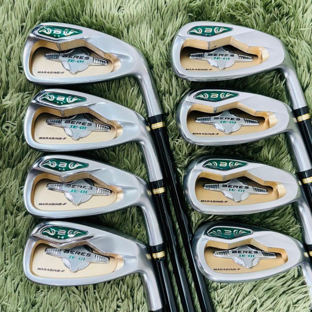 ホンマ ベレス IE-01 2s 星2 アイアン8本セット メンズゴルフ 大人気モデル HONMA BERES 純正カーボンシャフト 男性 右利き SAKATA サカタ