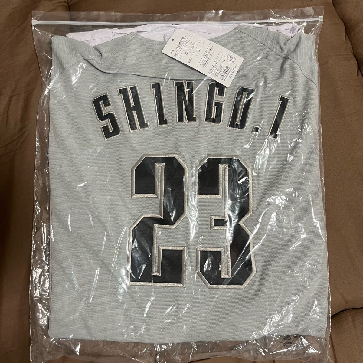 千葉ロッテマリーンズ ビジターユニフォーム 石川慎吾 23 Lサイズ 千葉ロッテマリーンズ ビジターユニフォーム 石川慎吾 Lサイズ