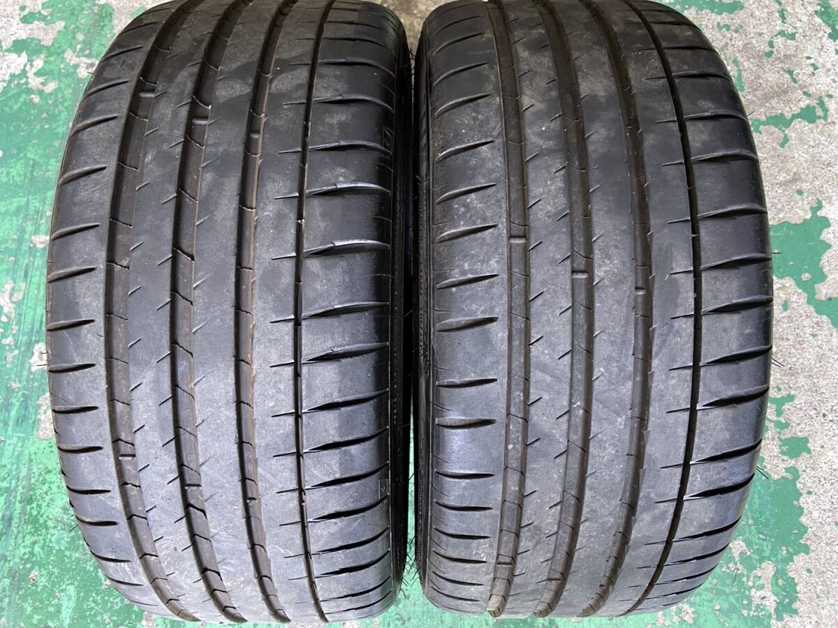 【送料無料】ミシュラン パイロットスポーツ4S 235/35R19 中古2本 中古タイヤ2本 ミシュラン パイロットスポーツ4S 235/35ZR19 235