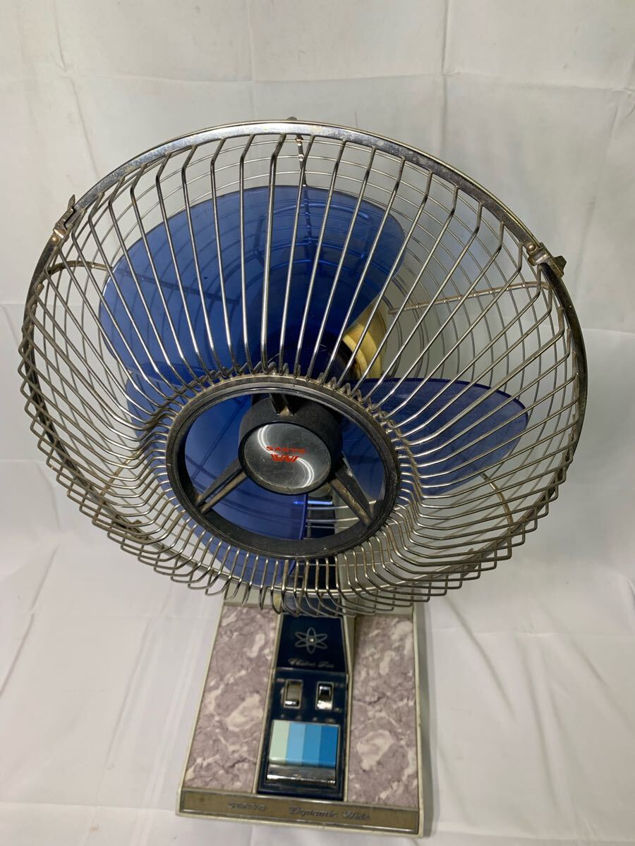 サンヨー 扇風機 ダイナミックワイド EF-6N0型 レトロ Dynamic サンヨー レトロ 扇風機 EF-6N0 型 昭和レトロ SANYO 当時物