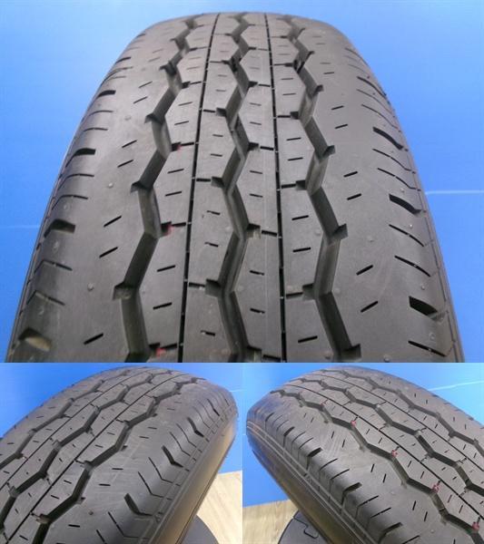 ハイエース ブリヂストン エコピア RD613 195/80R15 2024年制 ROADMAX KG-25 15インチ