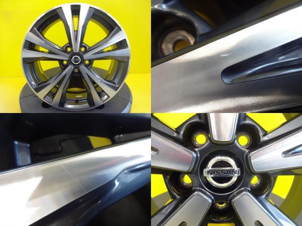 エクストレイルT32 中古 純正 18インチ 新品 夏 輸入タイヤ 225/60R18 100H 4本セット 久喜 DNT31 HNT32 HT32 NHT32 NT32 T32_画像5