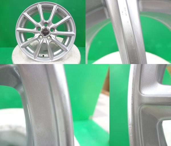 プリウス カローラ 中古アルミホイール 新品スタッドレスタイヤセット TOYO GIZ2 195/65R15 エコフォルム 6.5J +40 5H100 トヨタ用 4本 妻