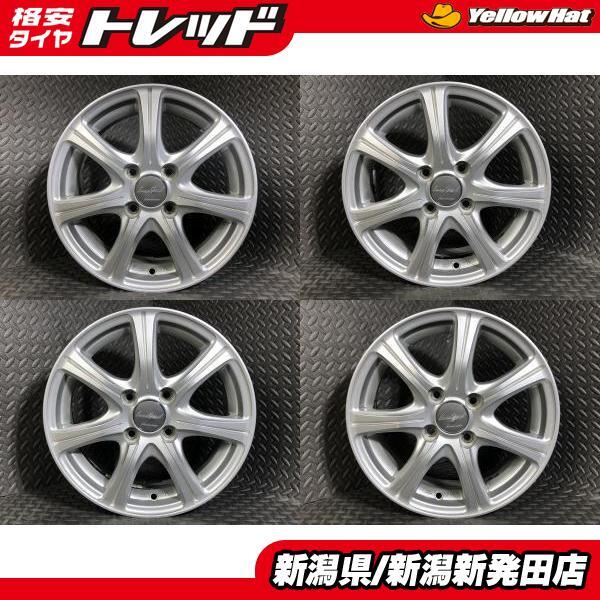 ☆GB3 フリード☆ 4H 100 5.5J +50 15インチ HONDA ホンダ純正 アルミホイール 4本セット F-0925)□本州送料無料□Exceeder□14インチアルミホイール 4本□