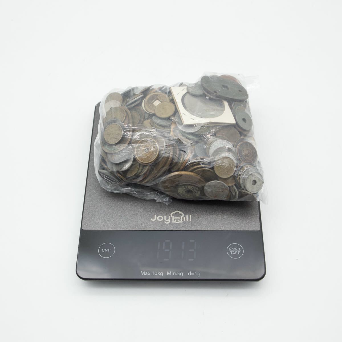古銭 穴銭 雑銭 日本 海外 硬貨 貨幣 まとめて 総重量:約1.9kg