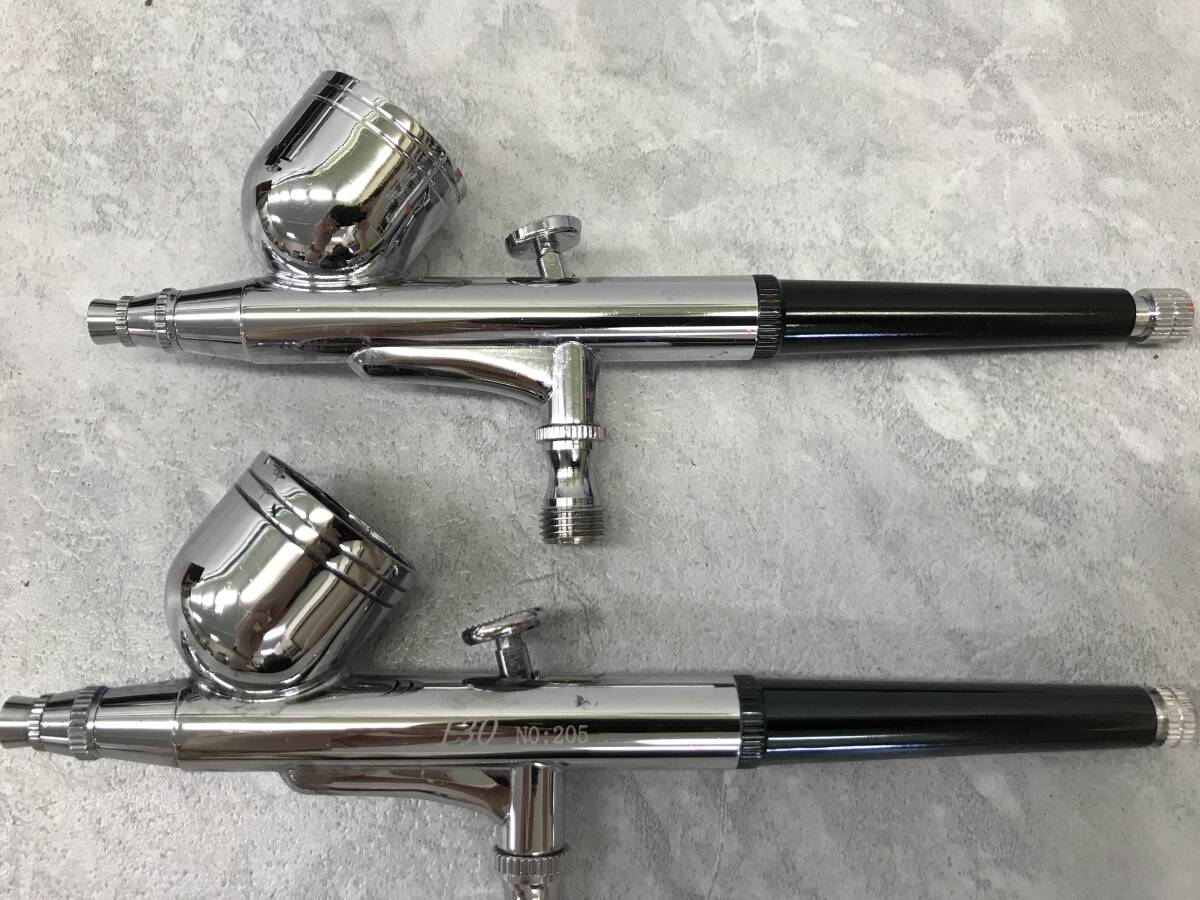 ☆★【USED】ツールズアイランド エアブラシ?コンプレッサー スターティングキッド オイルレスコンプレッサー 靜音 ホビー 涂裝 100サイズ