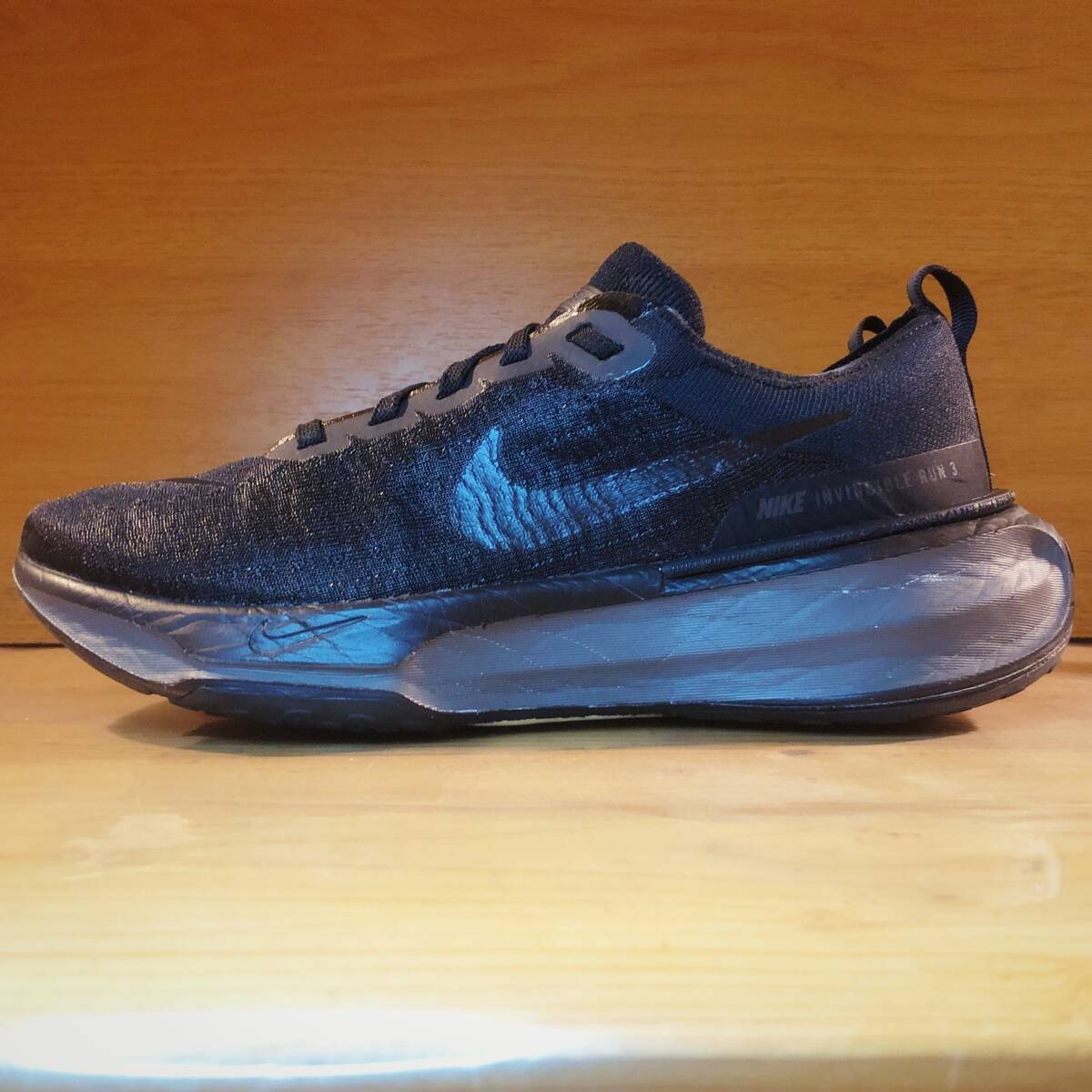【美品／完売モデル・定価26,070円】Nike/ ZoomX Invincible Run FK 3/ 27.0cm/ オールブラック/ ナイキ インヴィンシブル インビンシブル