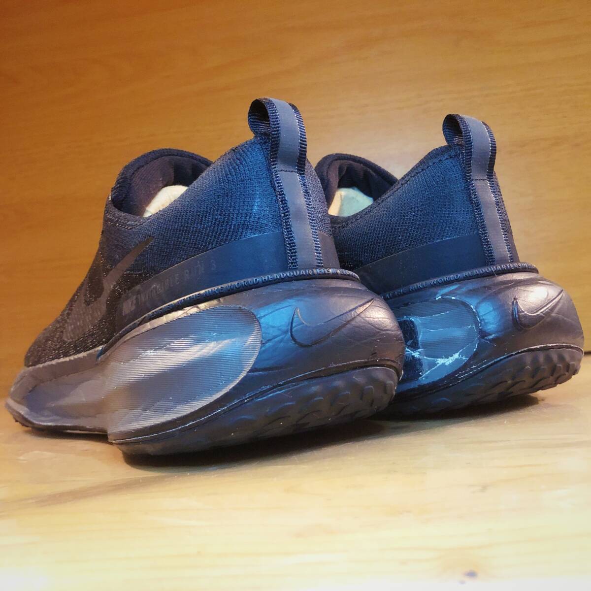 【美品／完売モデル・定価26,070円】Nike/ ZoomX Invincible Run FK 3/ 27.0cm/ オールブラック/ ナイキ インヴィンシブル インビンシブル