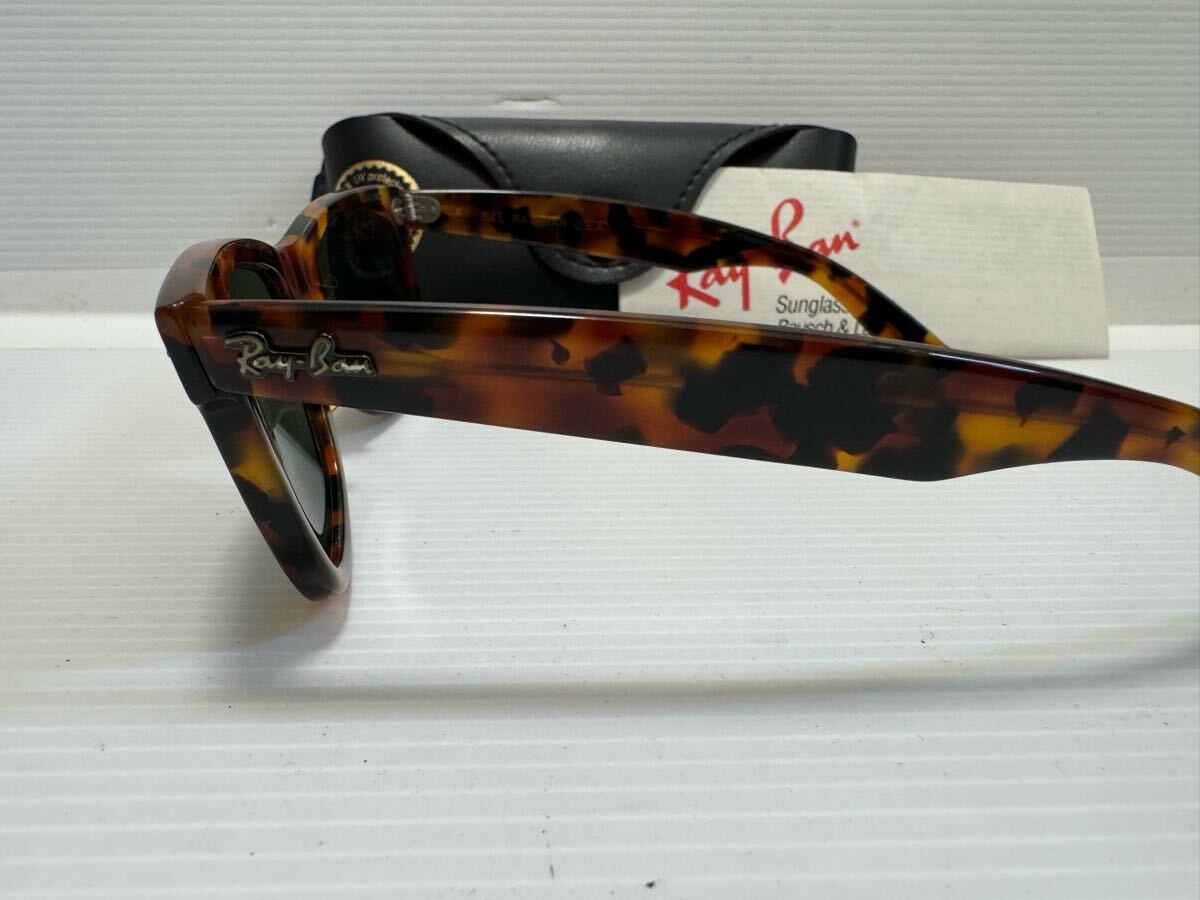 美品 B&L RAY BAN WAYFARER LIMITED 5022 W1441 USA レイバン ウェイファーラー リミテッド サングラス ボシュロム 米國(guó)制 限定 べっ甲柄