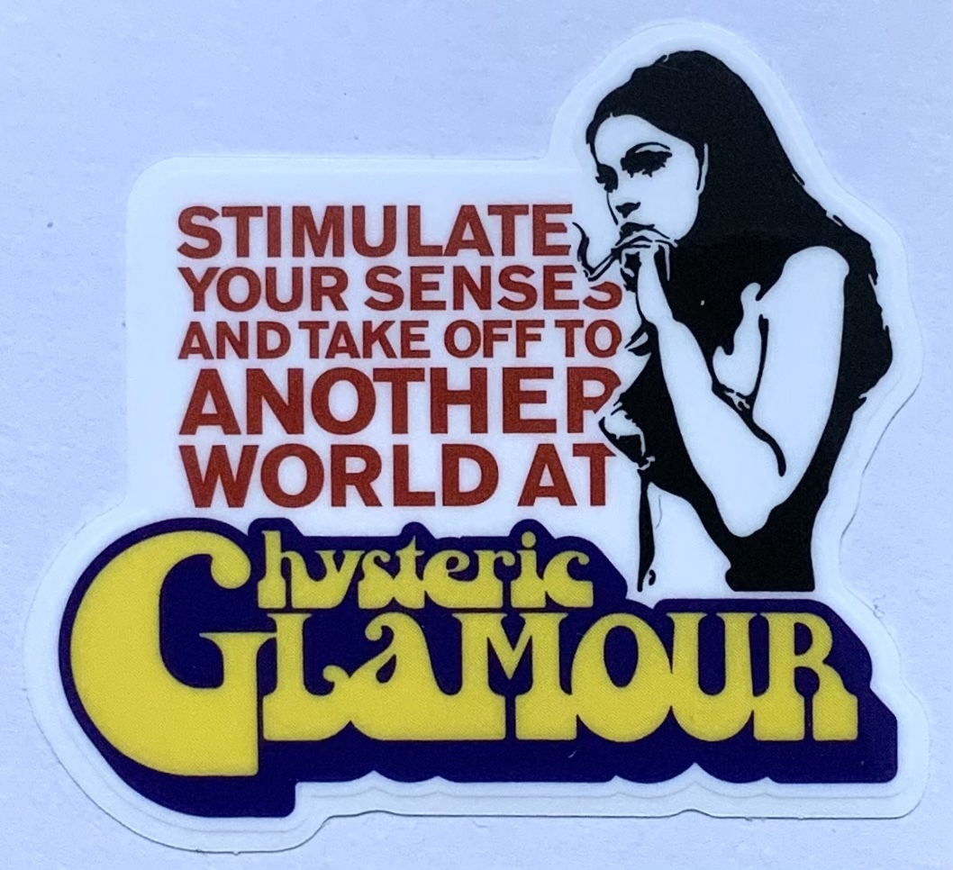 即決☆ヒスグラ☆正規(guī)品☆新品☆ステッカー☆①☆シール☆スマホ☆攜帯電話☆ヒステリックグラマー☆HYSTERIC GLAMOUR