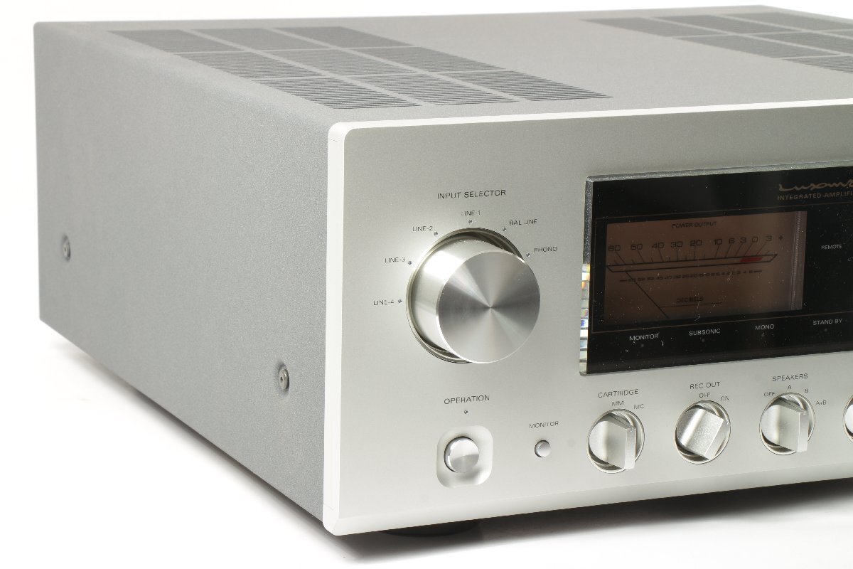 *1 иен ~ Luxman/ Luxman * основной предусилитель [L-550AX MARKII] изначальный с коробкой * #3496