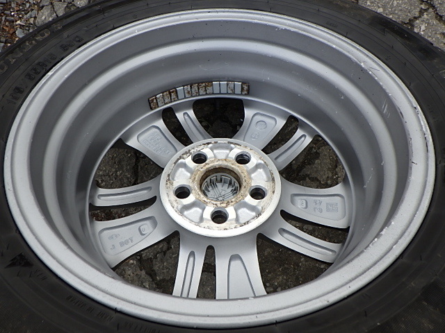 トヨタ １７０系 シエンタ ハイブリッド純正♪１５×５．５Ｊ ＋３９♪ＰＣＤ１００♪ホイールのみ４本セット_画像3