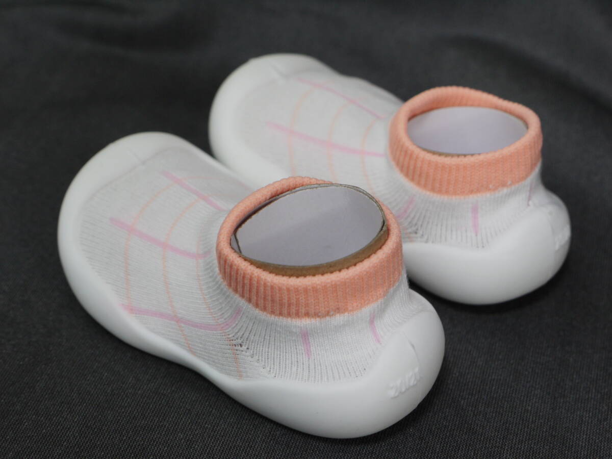 * пара размер 11~12cm соответствует * резина низ носки обувь V носки обувь * флуоресценция розовый рисунок **.. пачка post mini использование * K17-15-12.5