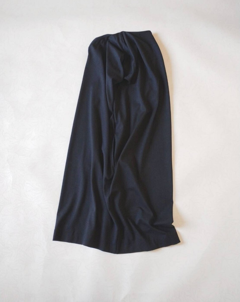 【美品】自由區(qū) サイズ44 マキシ丈ワンピース ゆったり フレンチスリーブ