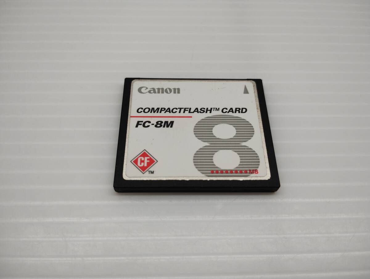 8MB　メガバイト　Canon　CFカード　コンパクトフラッシュカード　フォーマット済み　メモリーカード