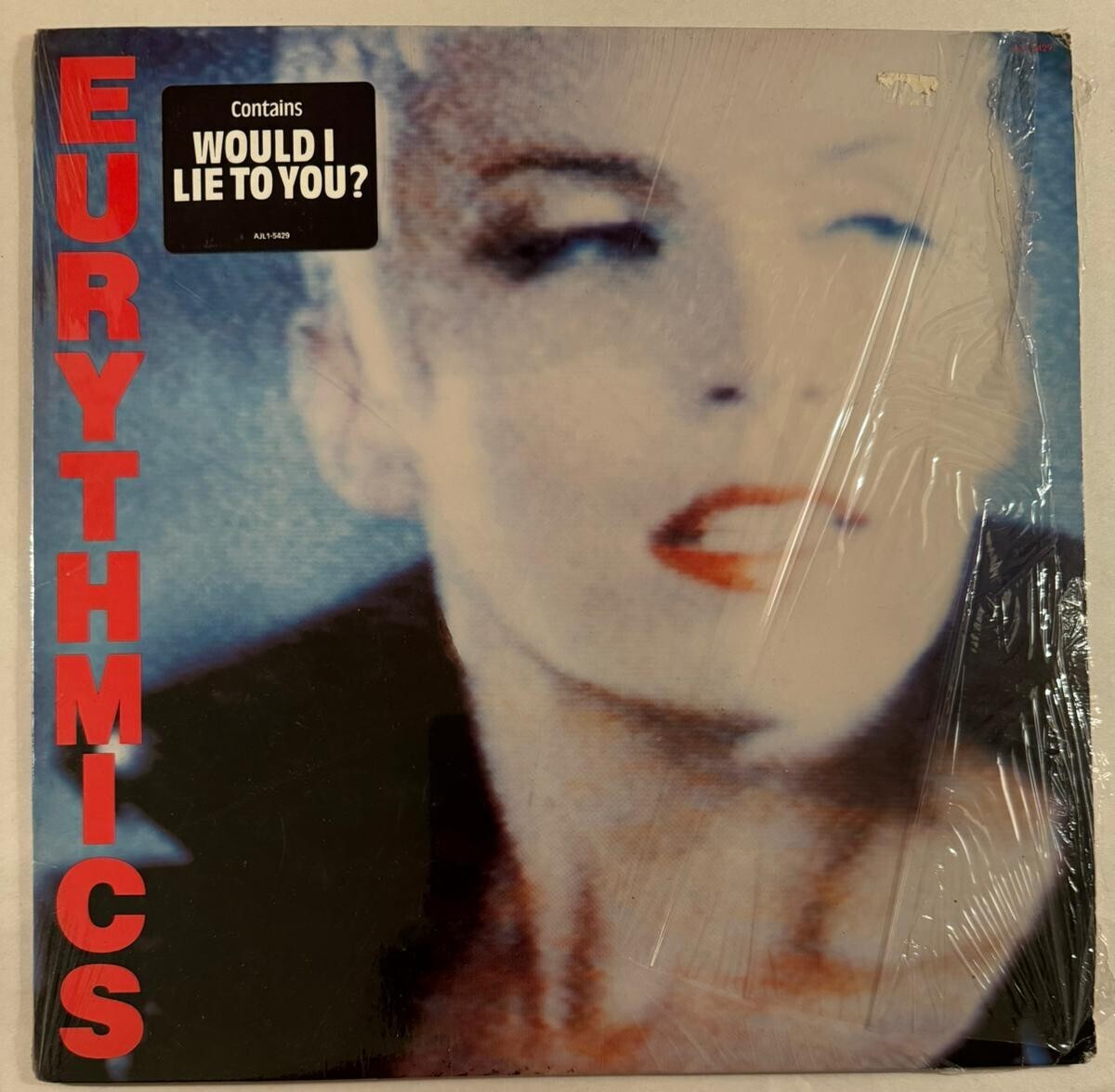 EURYTHMICS BE YOURSELF TONIGHT - バイナル LP BLACK 1985 RCA AJL1-5429 - VG+ - A14 海外 即決 海外商品購入代行