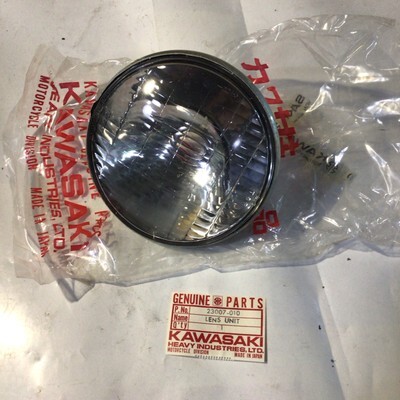 カリモク KAWASAKI G5 KD125 KD175 KV75 MT1 Headlamp Unit Lens 23007