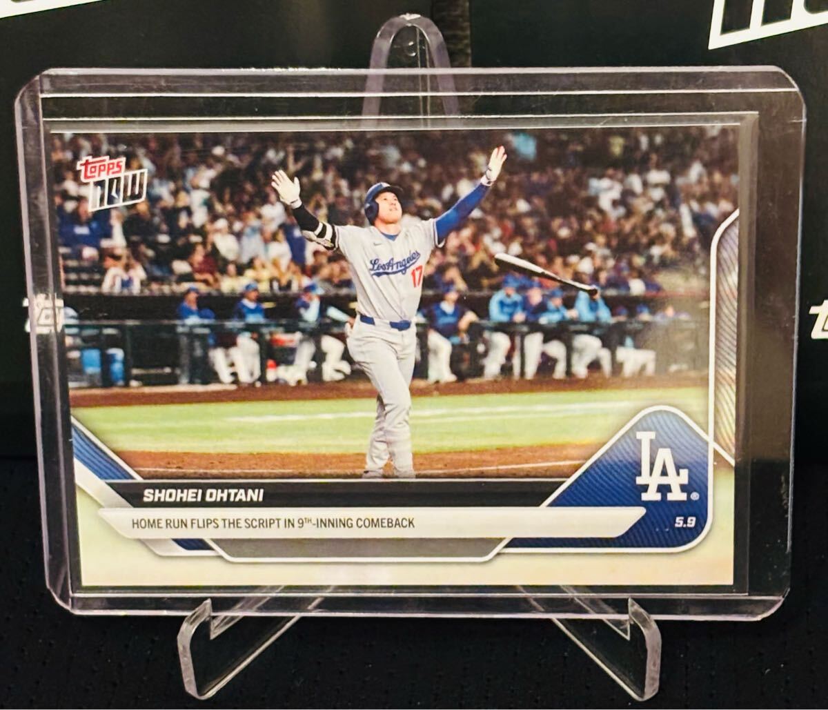 大谷翔平　topps now 160 ドジャース　野球カード　toppsカード