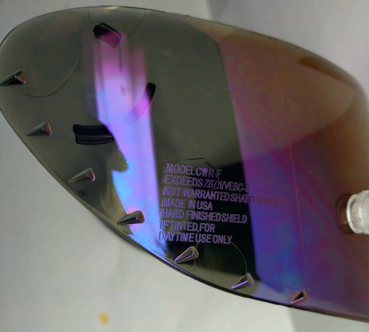 ★SHOEI　Z7　X14　CWR‐F等　ブルースモークミラー　未使用品　キズなし　定形外５００円